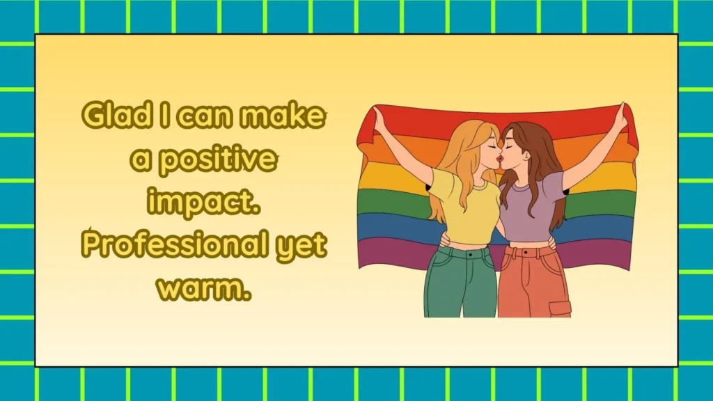 Professional/Respectful Responses to I Can’t Get Enough of You