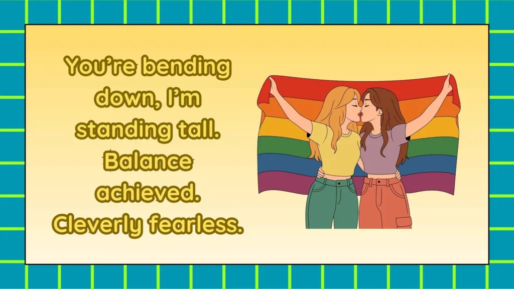 Fearless Responses If A Girl Bends Down in Front Of You