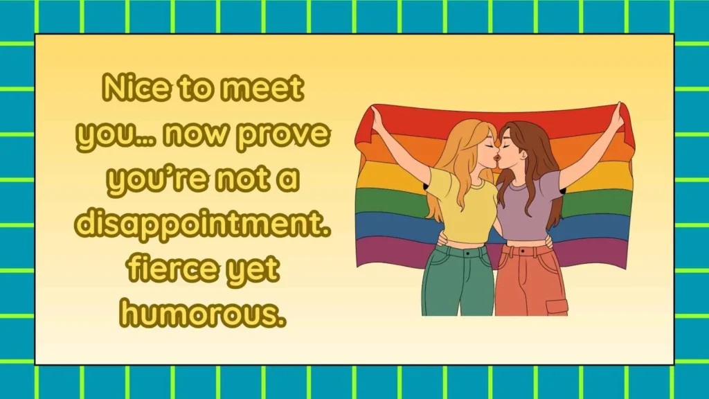 Fierce Responses to Nice to Meet You