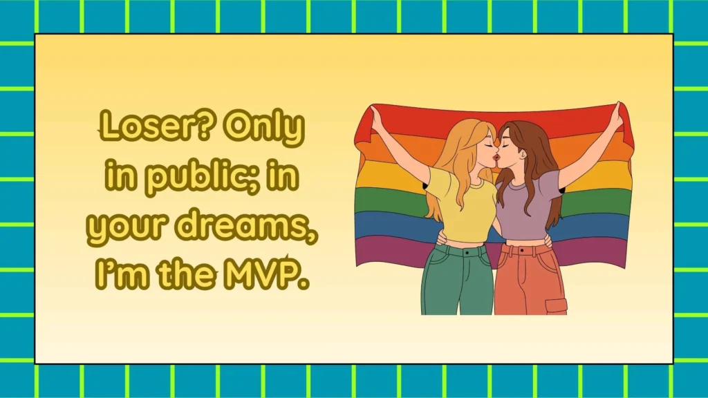 Flirty Responses When Someone Calls You a Loser