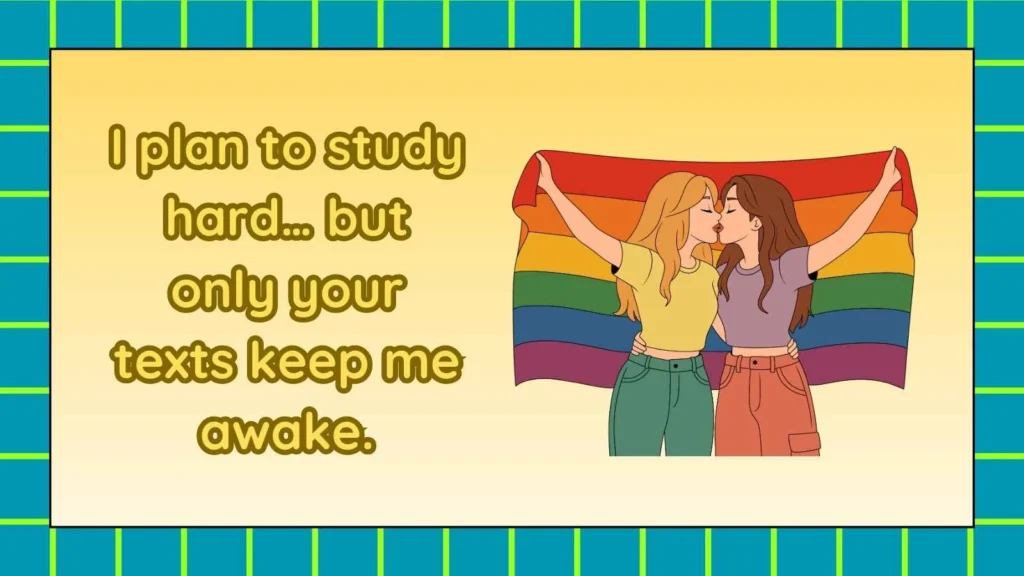 Flirty Responses When Someone Says Study Hard