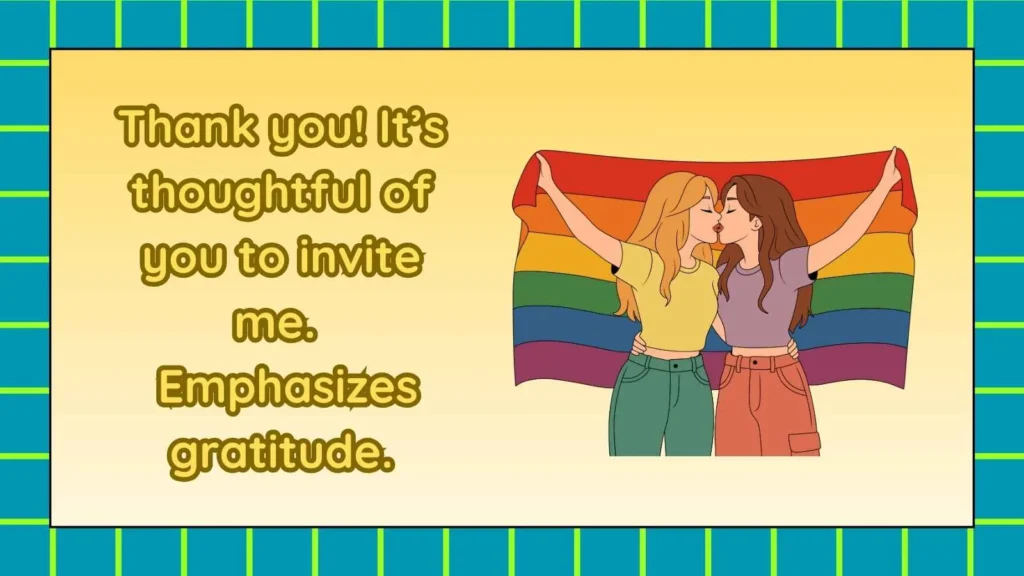 Polite Responses to Say Thanks for the Invite