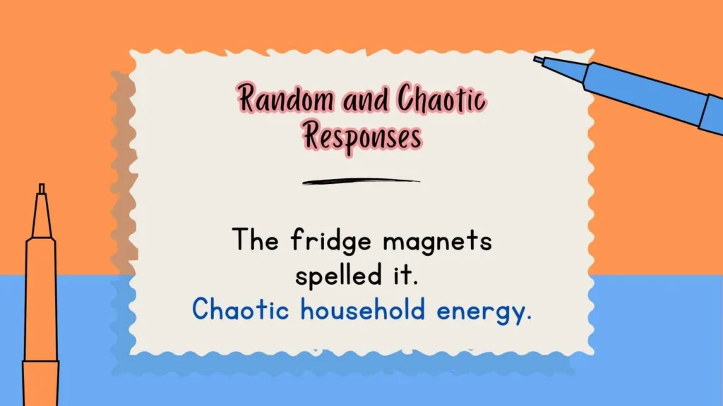 Random and Chaotic Responses