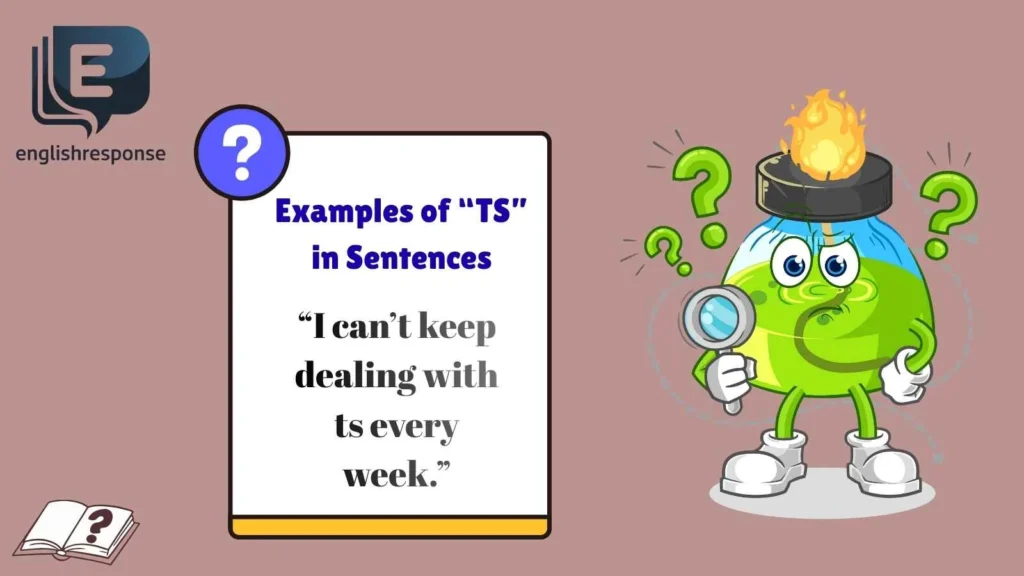 Examples of “TS” in Sentences