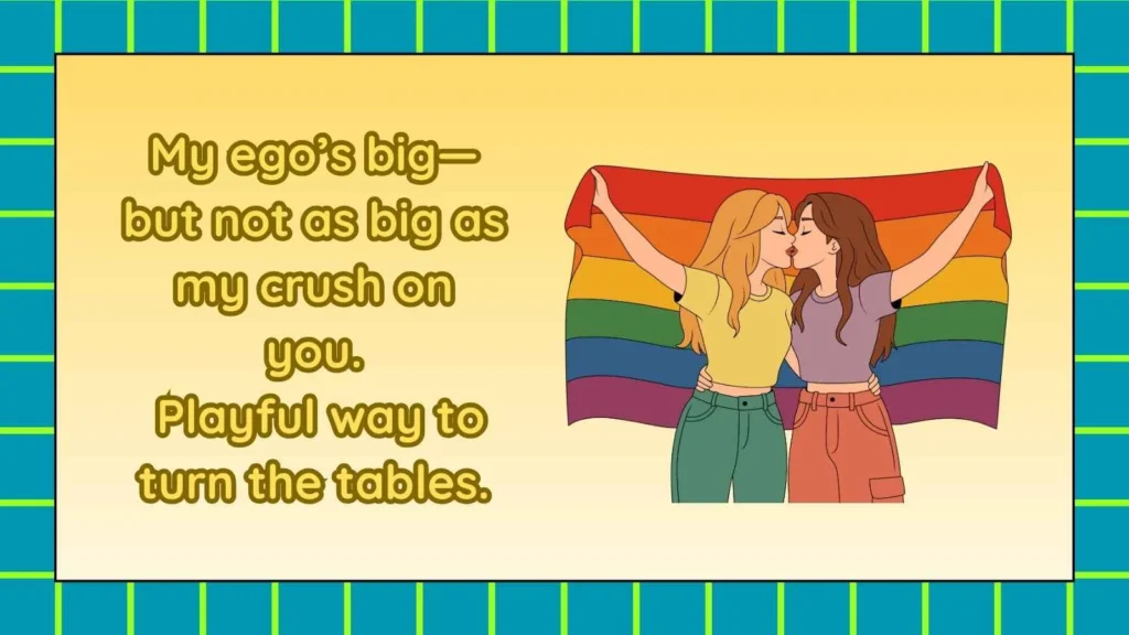 Flirty Comebacks for Big Ego Accusations