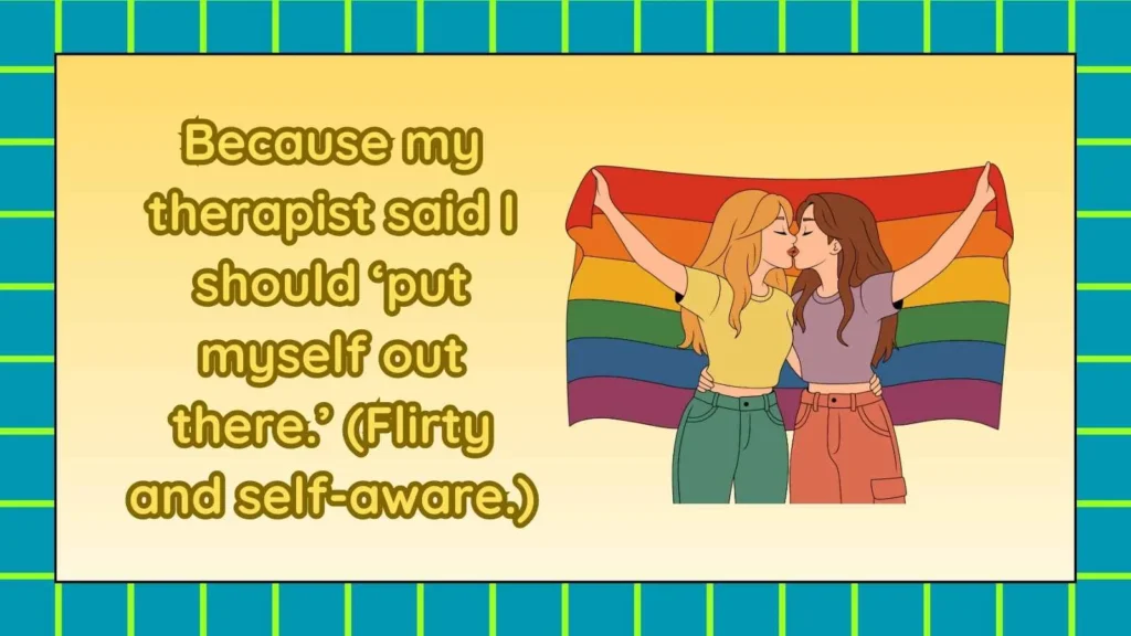 Funny Response to Why Are You on Tinder