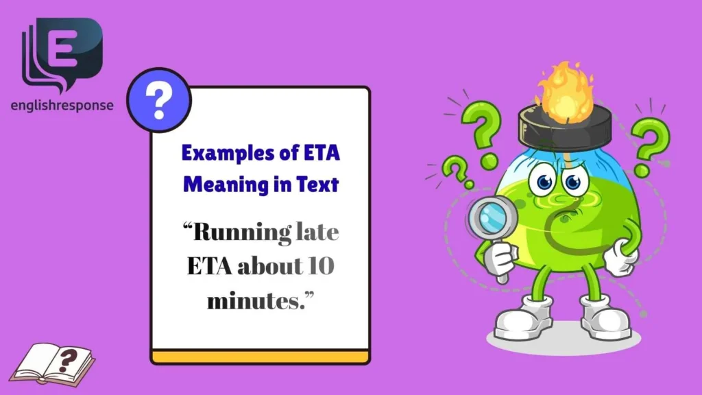 Examples of ETA Meaning in Text