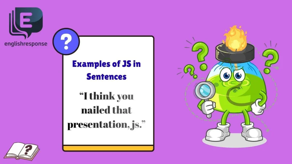 Examples of JS in Sentences