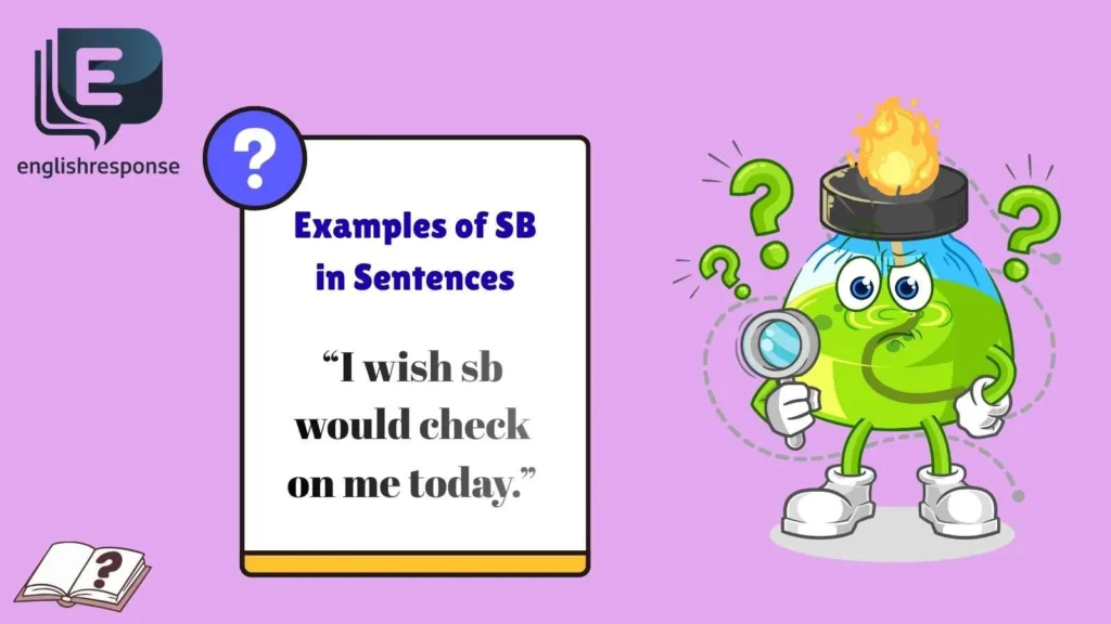 Examples of SB in Sentences