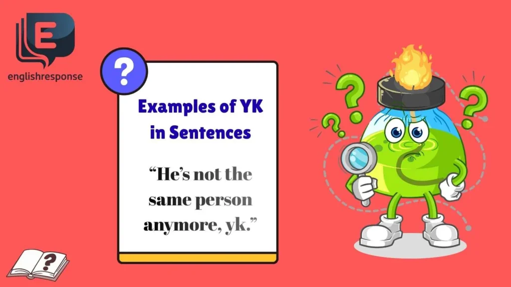 Examples of YK in Sentences