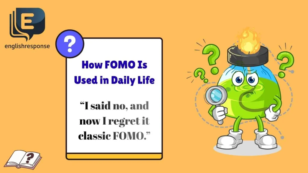 How FOMO Is Used in Daily Life