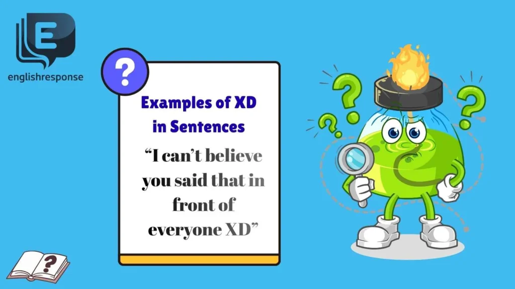 Examples of XD in Sentences