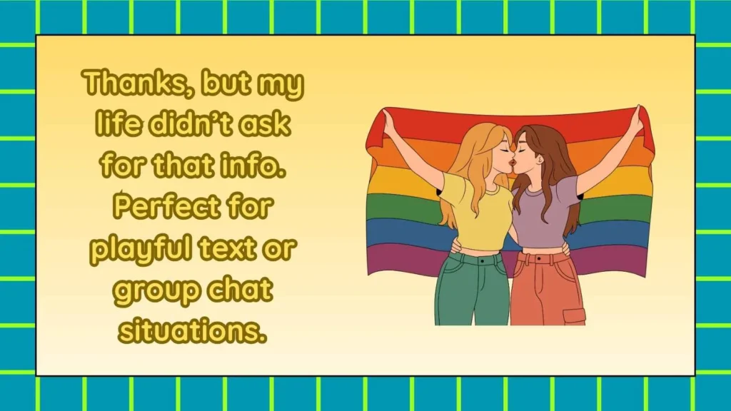 How to Respond to No One Asked