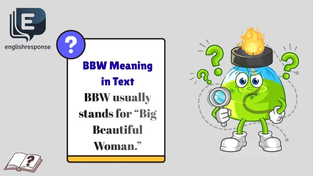 BBW Meaning in Text