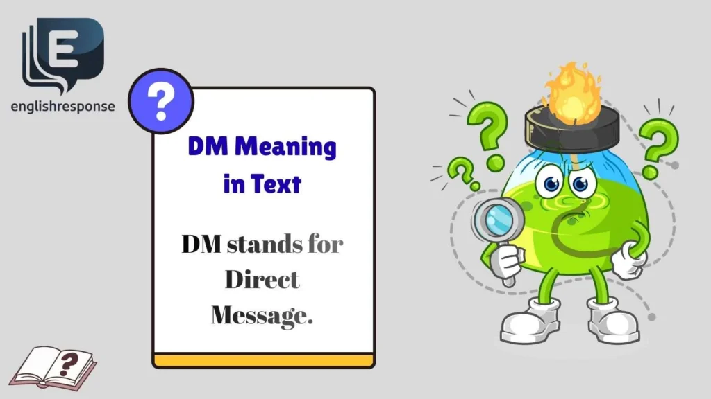 DM Meaning in Text