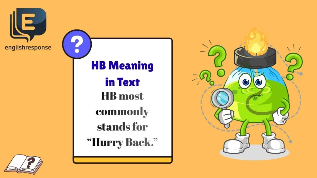 HB Meaning in Text