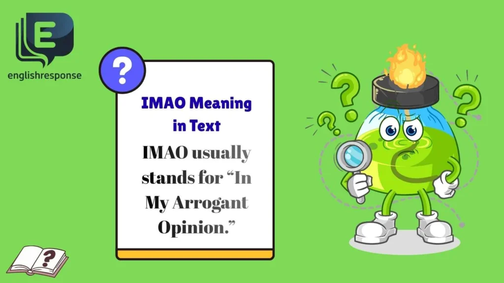 IMAO Meaning in Text