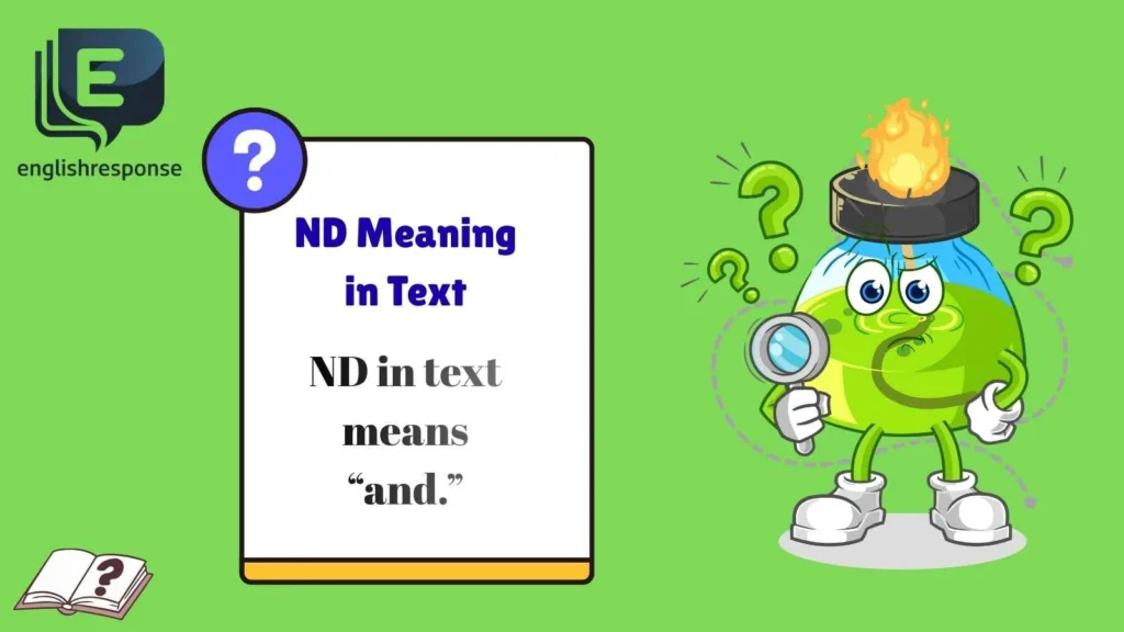 ND Meaning in Text