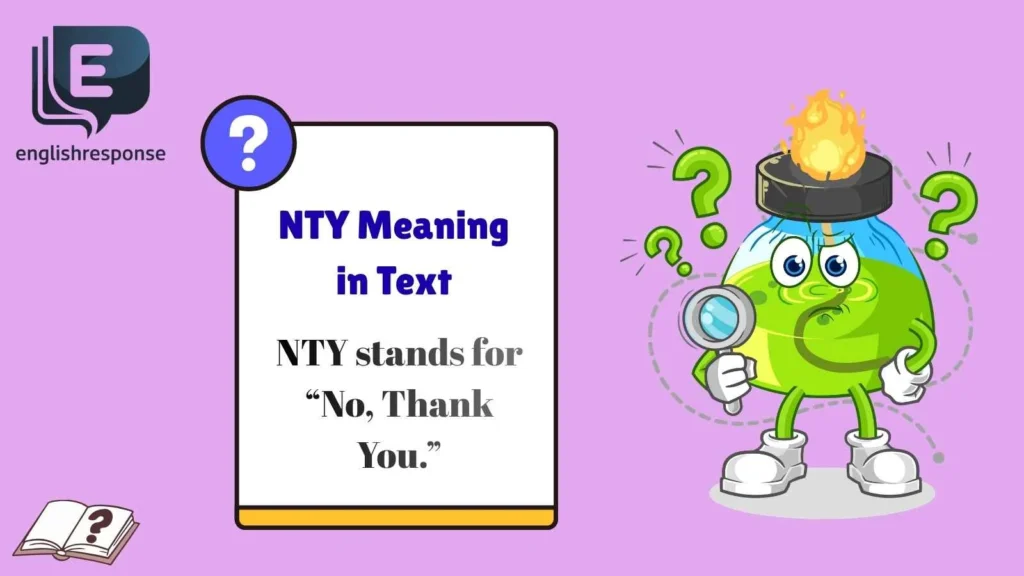 NTY Meaning in Text