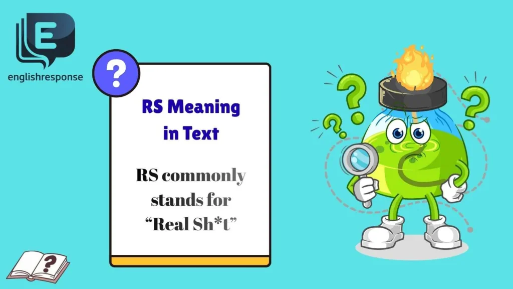 RS Meaning in Text