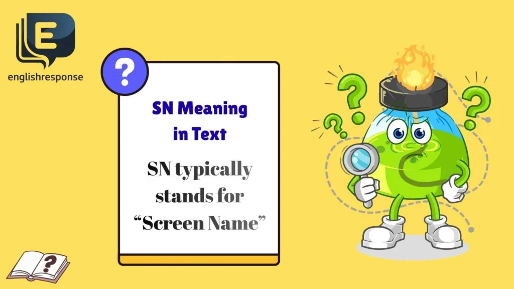 SN Meaning in Text