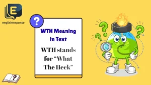 WTH Meaning in Text
