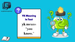 YK Meaning in Text