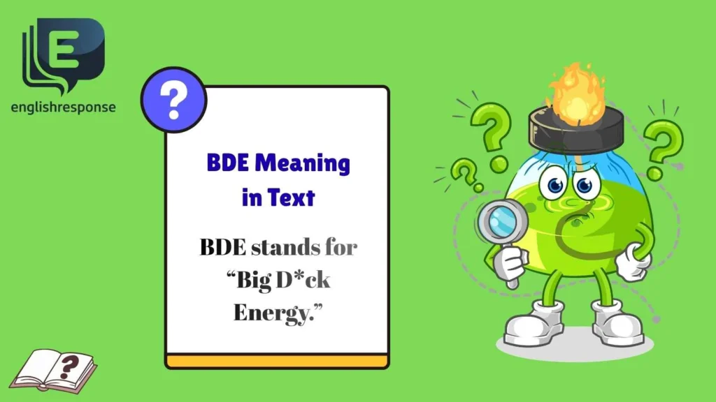 BDE Meaning in Text
