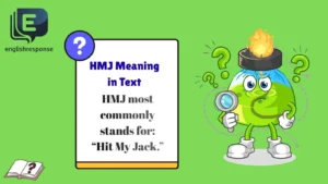 HMJ Meaning in Text